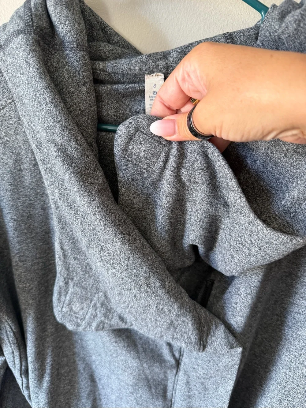 Women's Gray Hooded Jacket